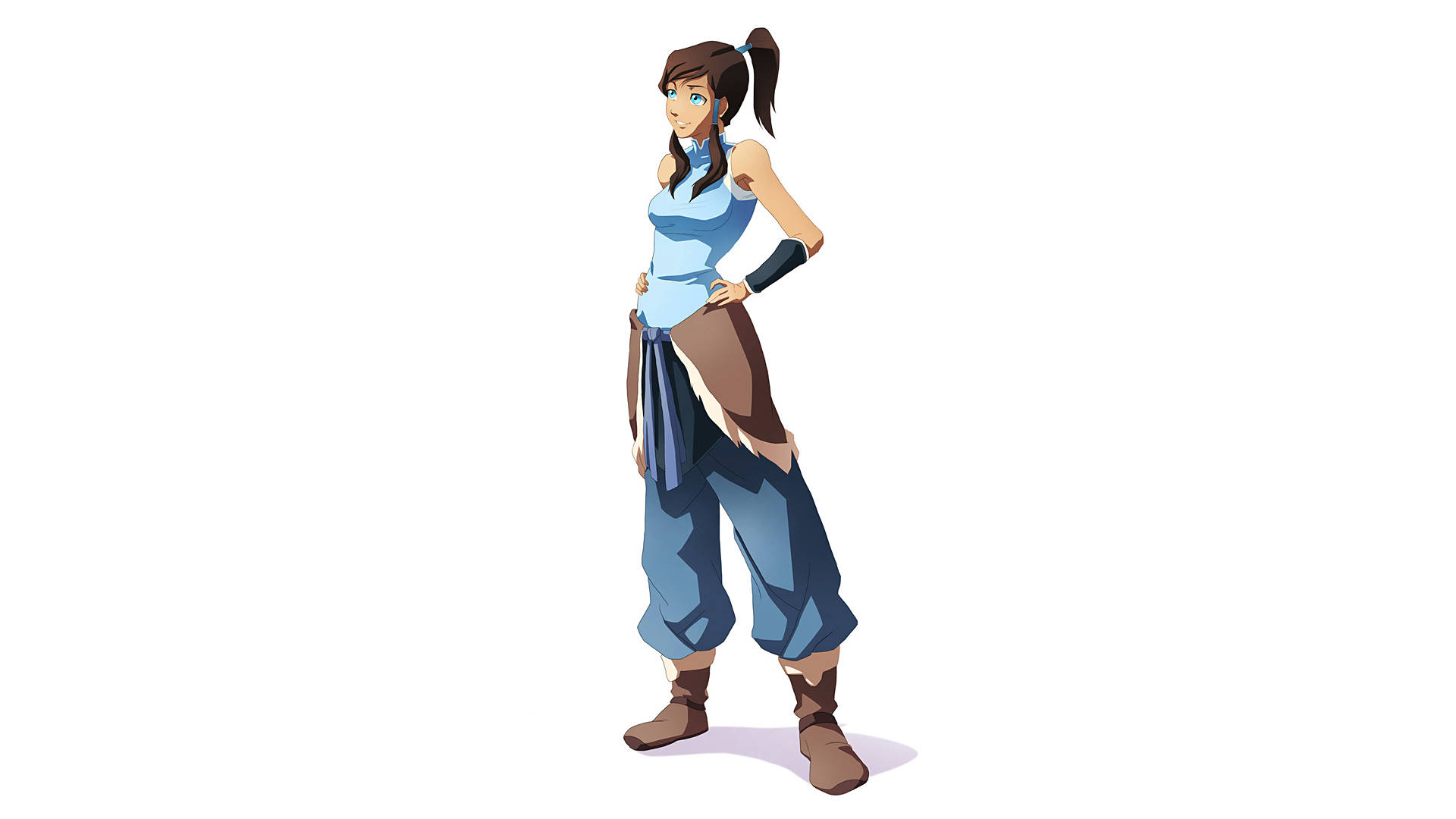 The Legend Of Korra, costume design, anime girl, Full HD Desktop Wallpaper