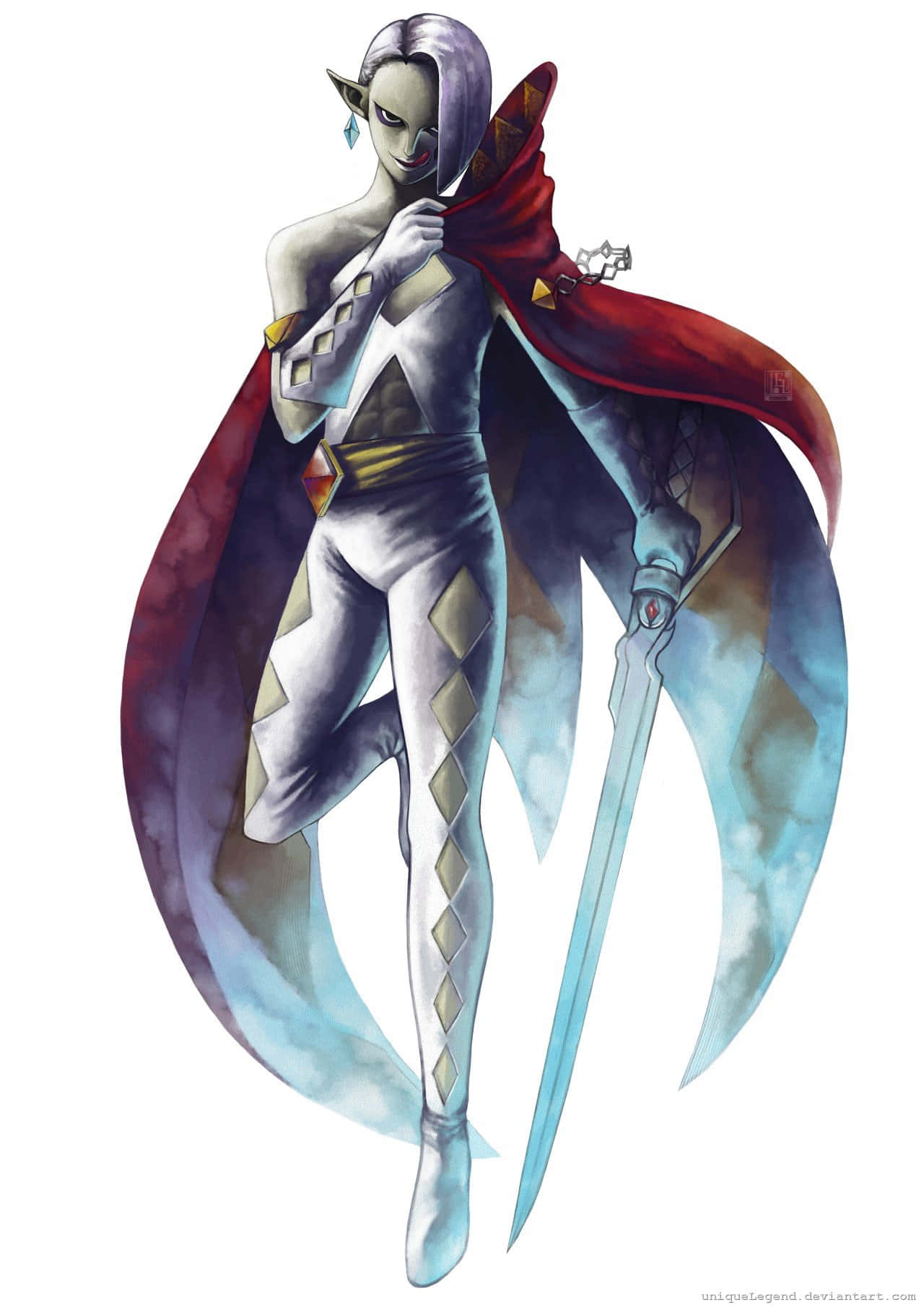 The Legend of Zelda, Ghirahim, silver hair, HD Phone Wallpaper