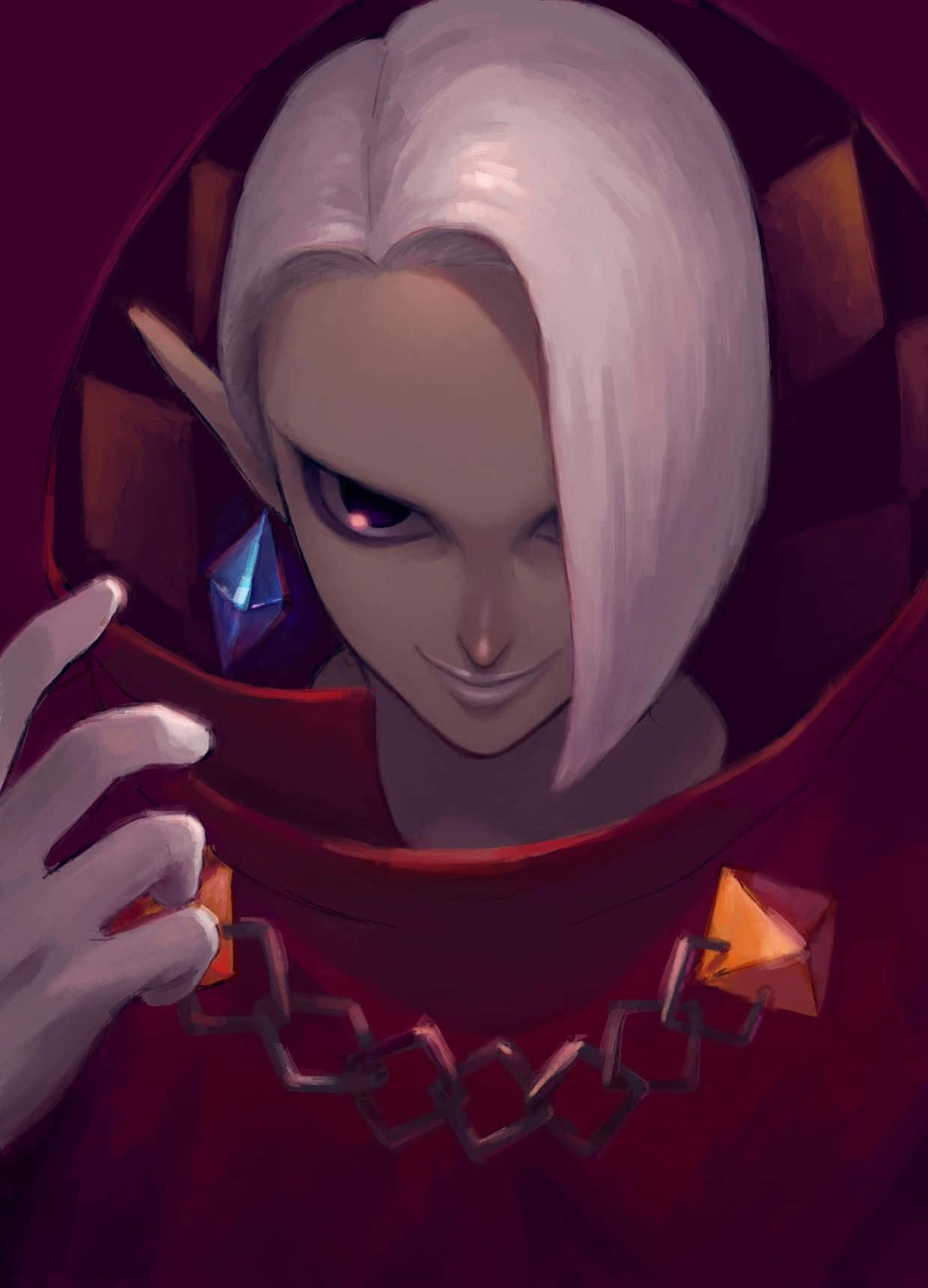 Ghirahim, sinister smile, Zelda, HD Phone Wallpaper