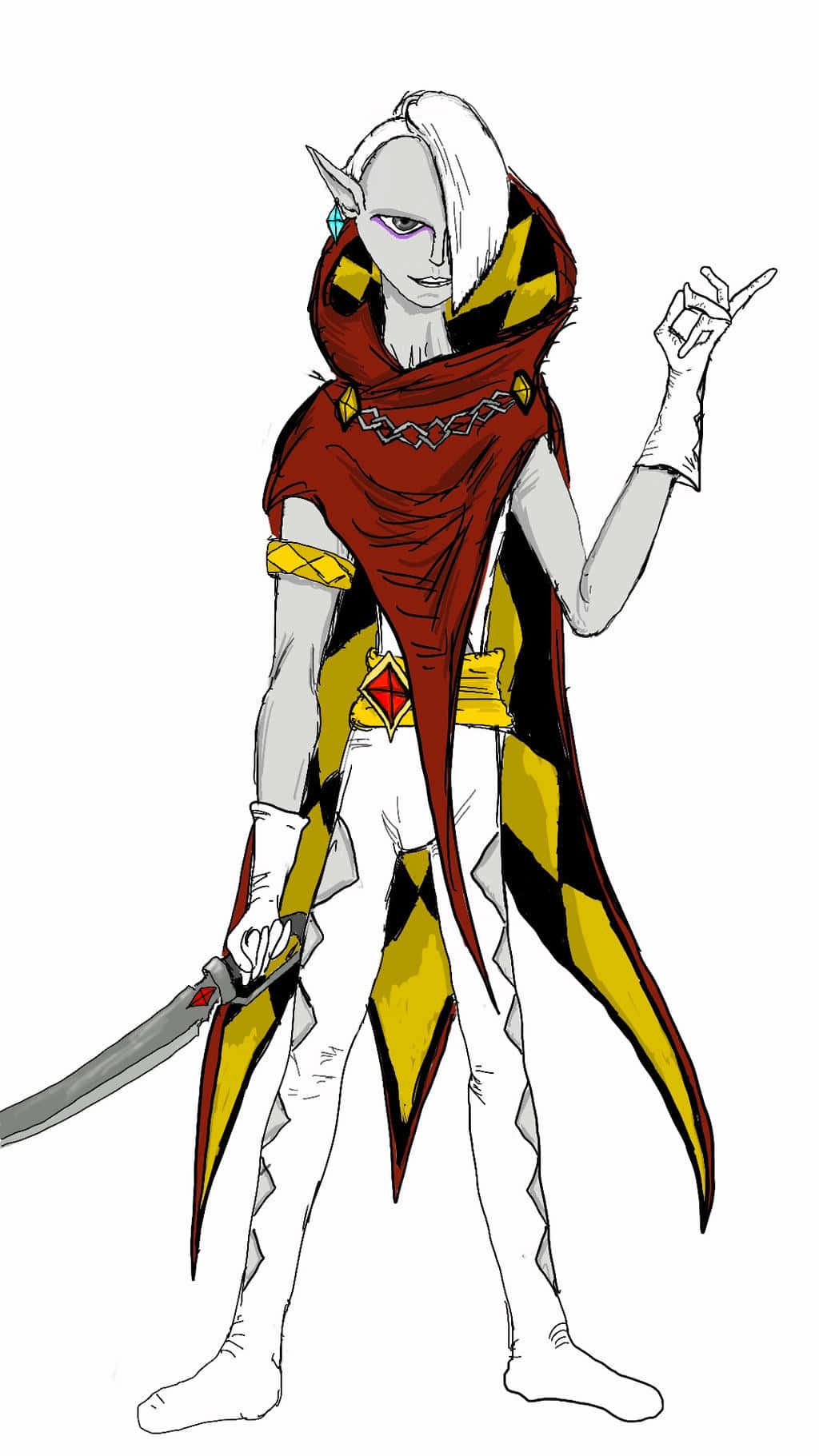 The Legend Of Zelda, Ghirahim, white hair, HD Phone Wallpaper