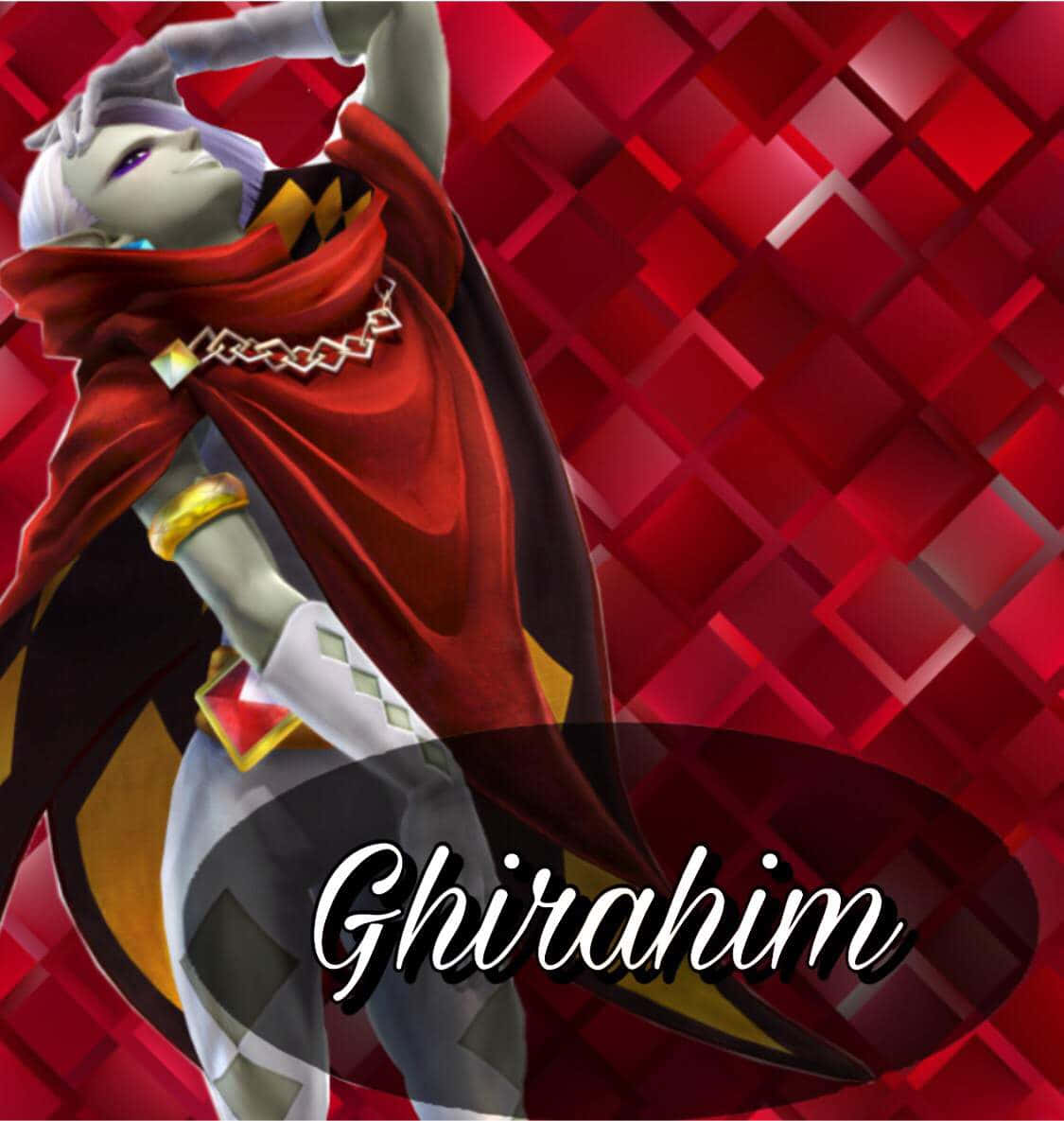 Ghirahim, The Legend of Zelda, red cape, SD Phone Wallpaper
