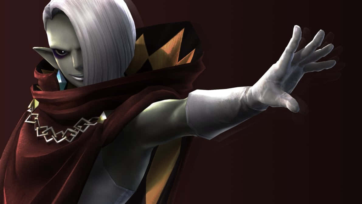 The Legend Of Zelda, Ghirahim, pale elf-like character, SD Desktop Wallpaper