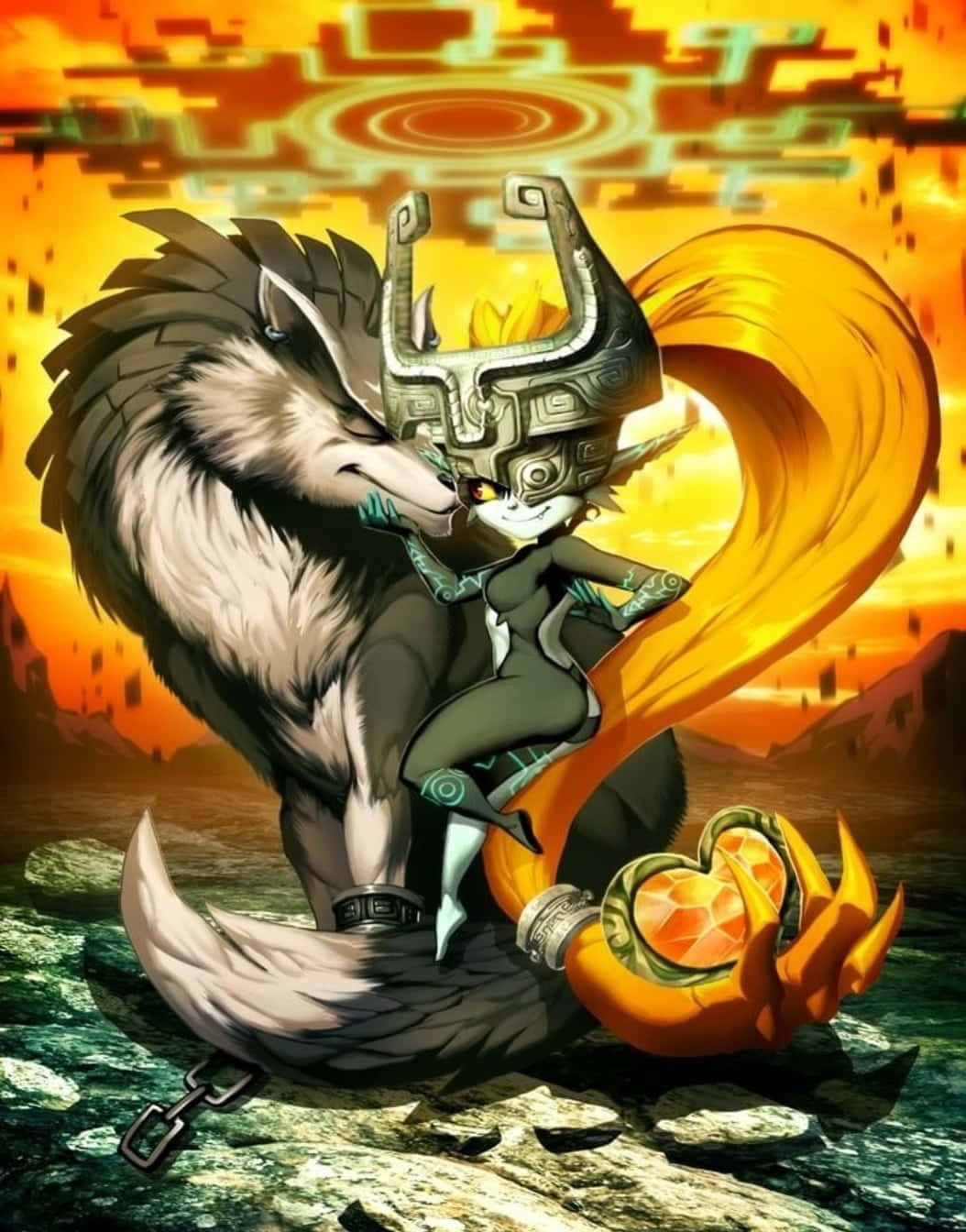 The Legend of Zelda, Midna, fox warrior, HD Phone Wallpaper