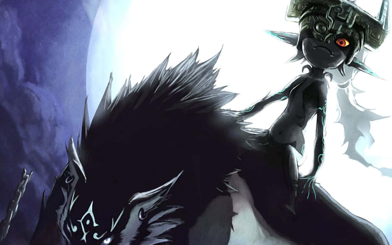 The Legend of Zelda, Midna, glowing red eye, HD Desktop Wallpaper