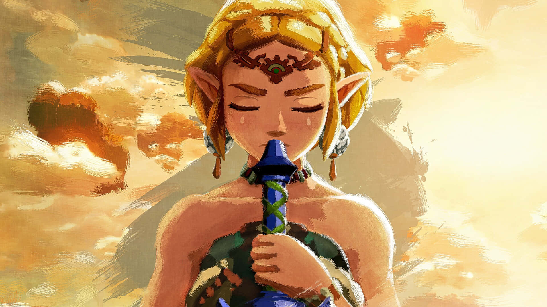The Legend Of Zelda, Zelda, ocarina, Full HD Desktop Wallpaper