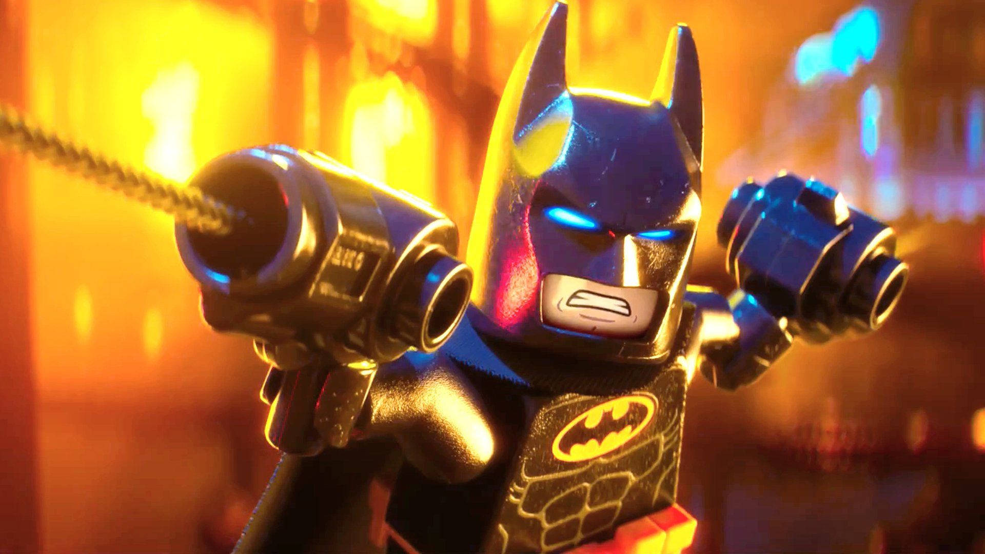 The Lego Batman Movie, Batman, LEGO Batman figure, Full HD Desktop Wallpaper