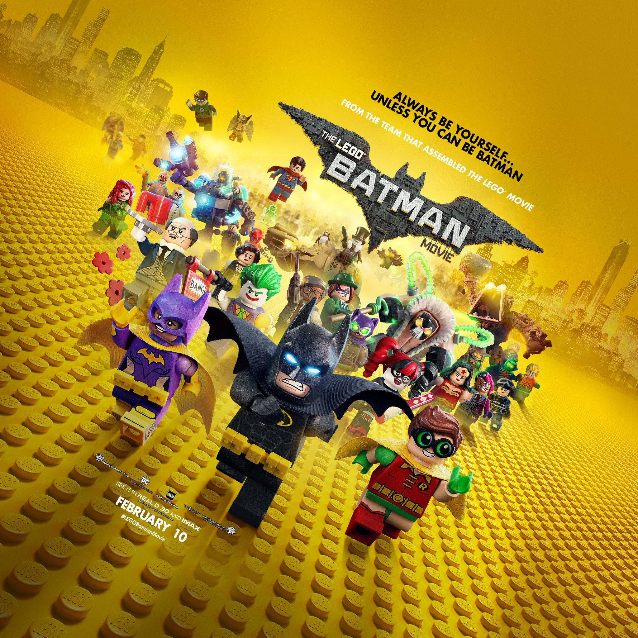 The Lego Batman Movie, Lego Batman, allies, Full HD Desktop Wallpaper