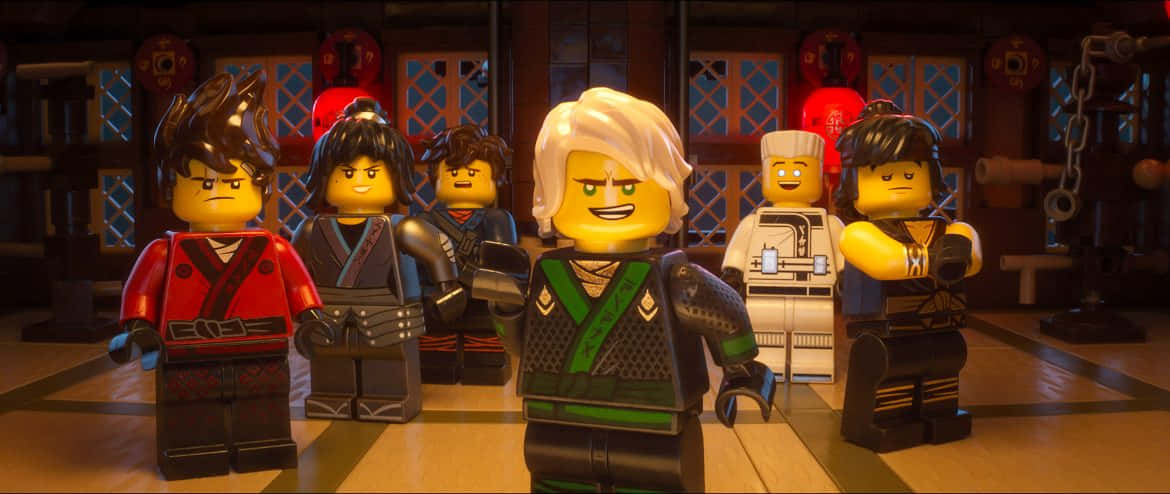 The Lego Ninjago Movie, Ninjago, dojo, SD Desktop Wallpaper