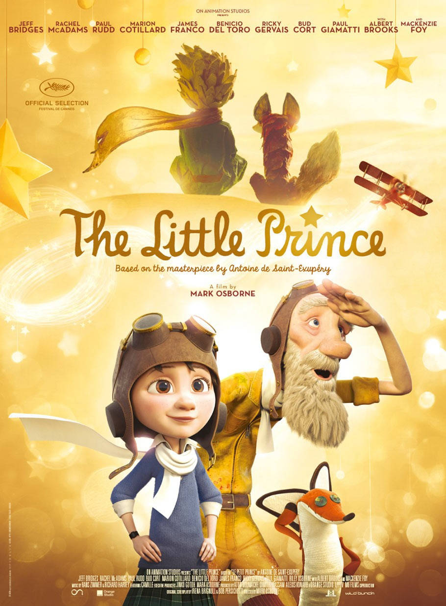 The Little Prince, young pilot, elderly aviator, SD Phone Wallpaper