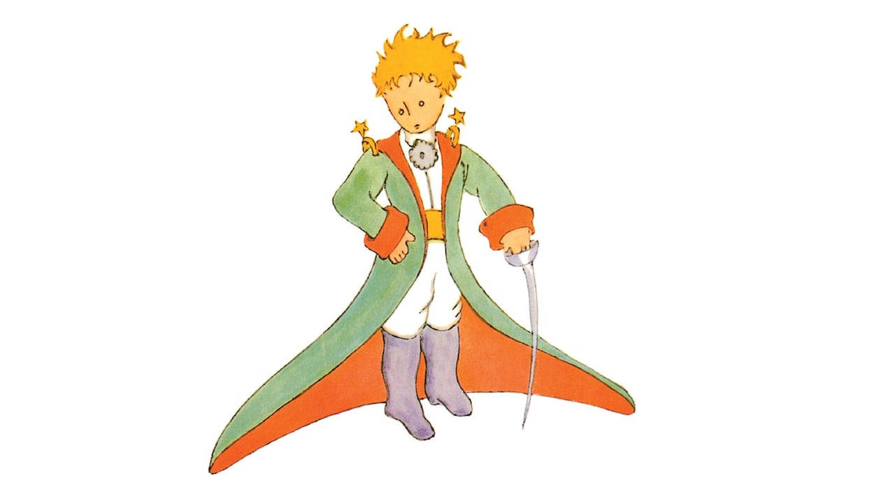 The Little Prince, spiky blonde hair, green and orange coat with stars, HD Desktop Wallpaper