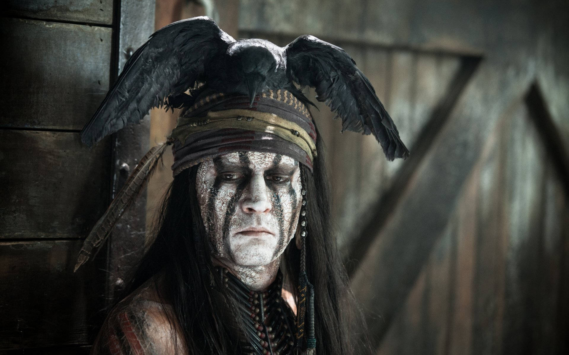 The Lone Ranger, Native American, white face paint, Full HD Desktop Wallpaper