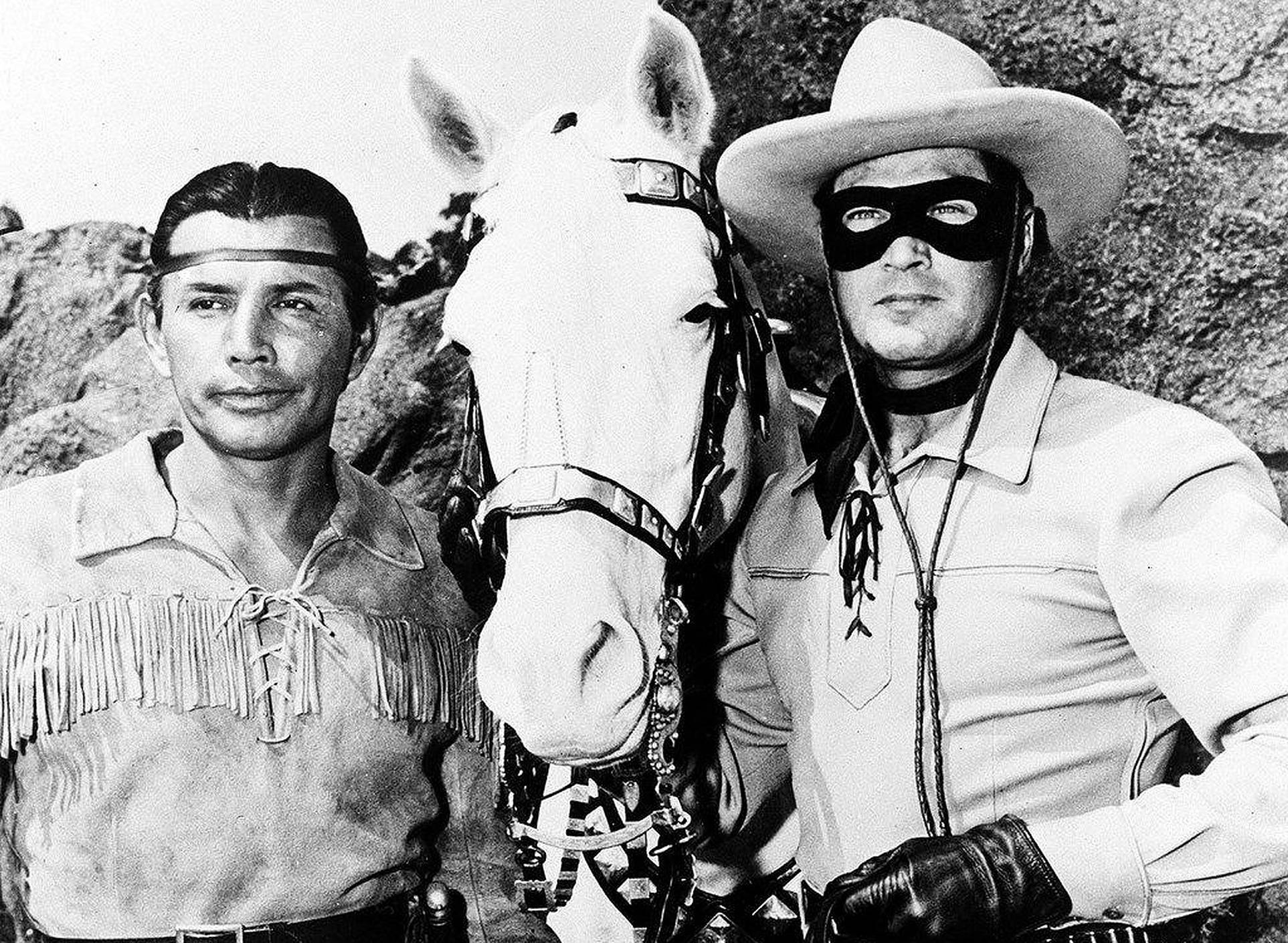 The Lone Ranger, black and white, Western, Full HD Desktop Wallpaper