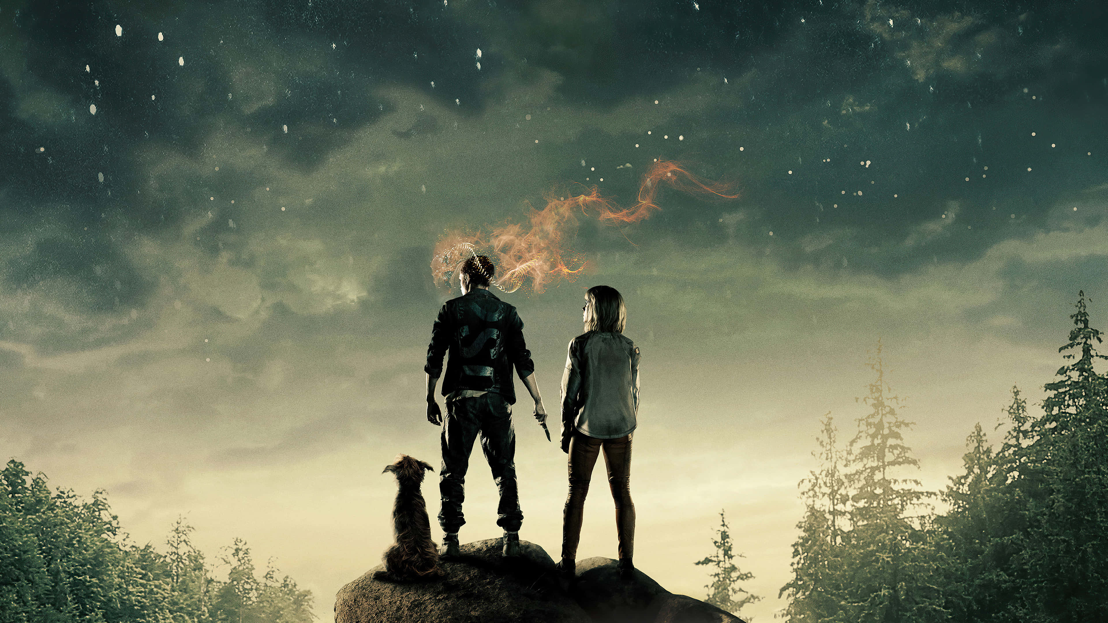 The Lone Ranger, movie, starry twilight sky, 4K Desktop Wallpaper