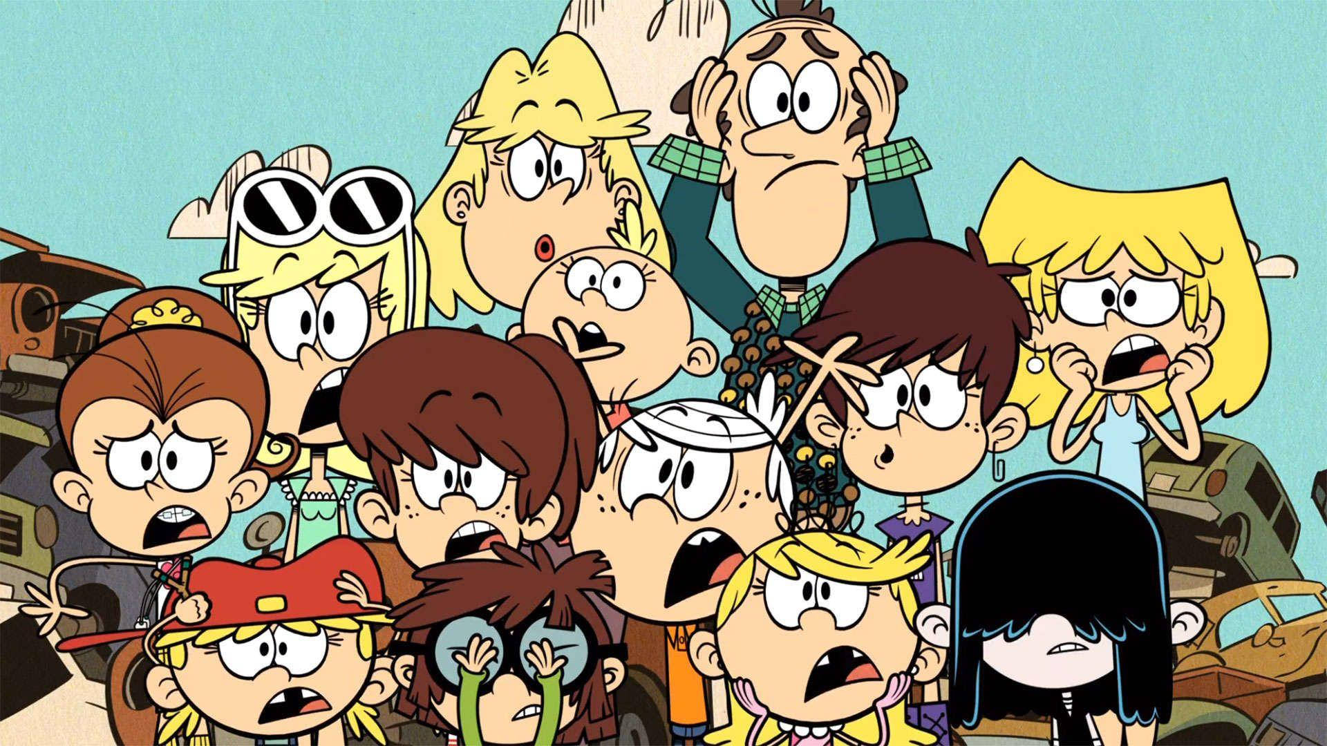 The Loud House, animated kids, animated adults, Full HD Desktop Wallpaper