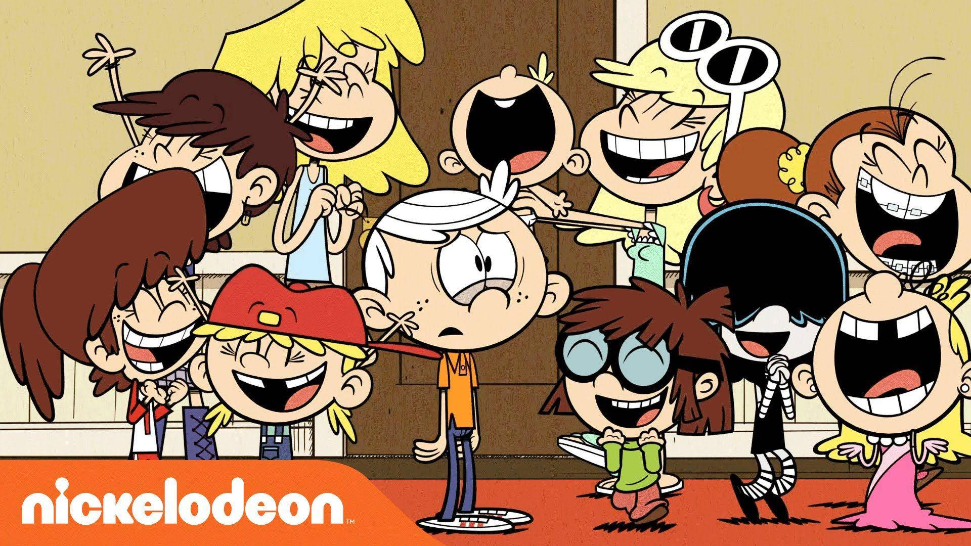 The Loud House, siblings, bored boy, Full HD Desktop Wallpaper