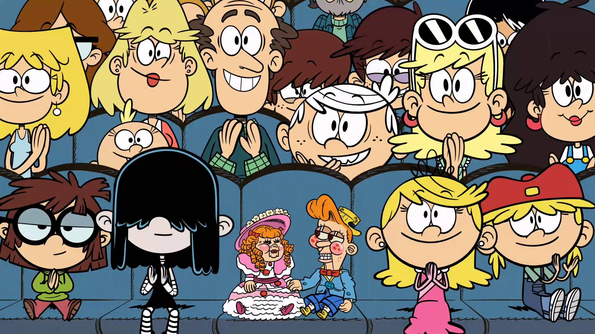 The Loud House, cinema, theater audience, Full HD Desktop Wallpaper