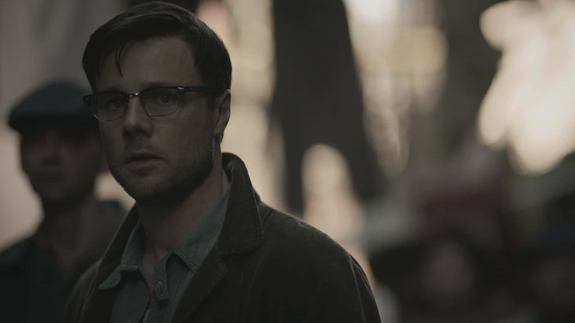 The Man In The High Castle, glasses, dark jacket, Full HD Desktop Wallpaper