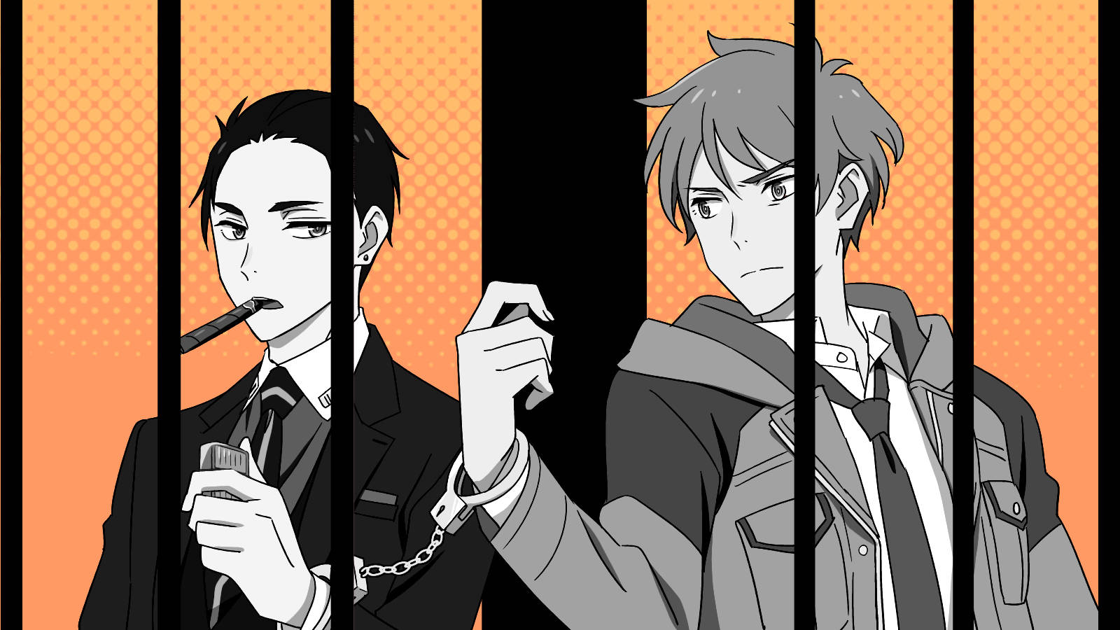 The Millionaire Detective, cigar, chain, HD Desktop Wallpaper