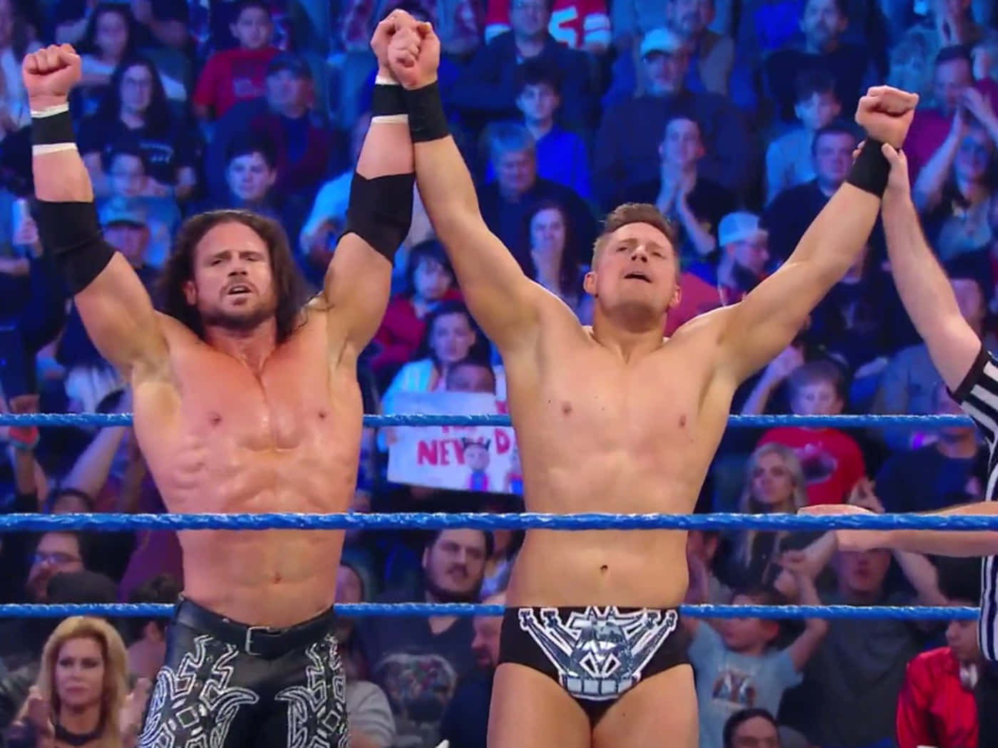 The Miz, victory, ring, HD Desktop Wallpaper