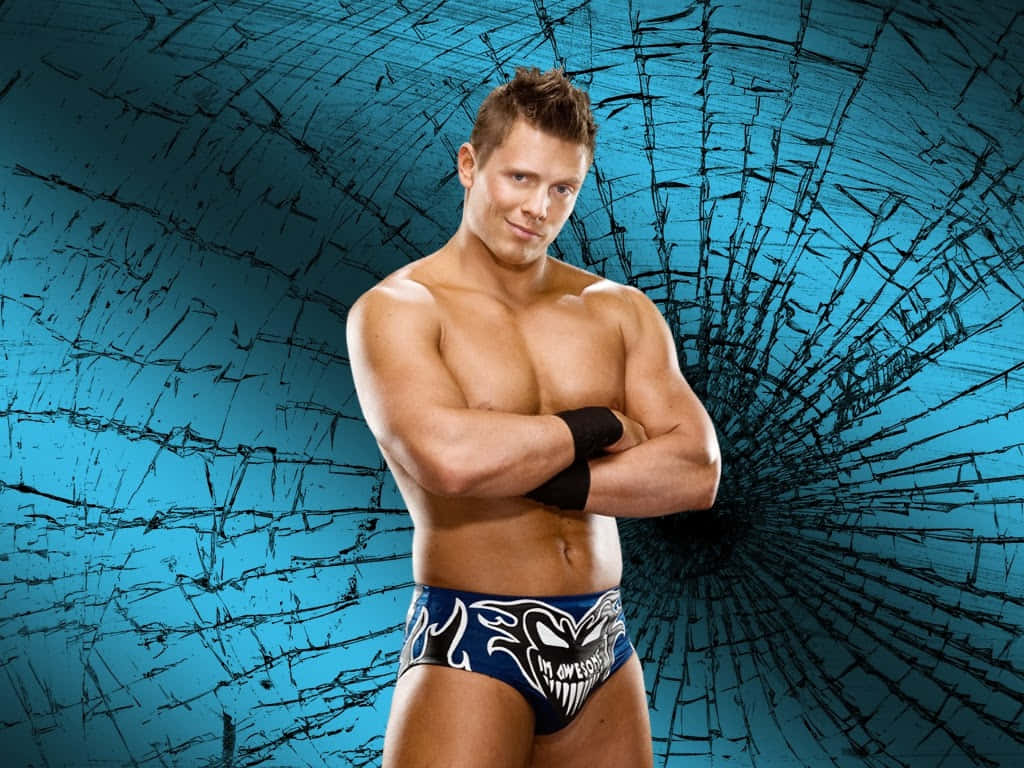 The miz, brave the miz edit, blue trunks, SD Desktop Wallpaper