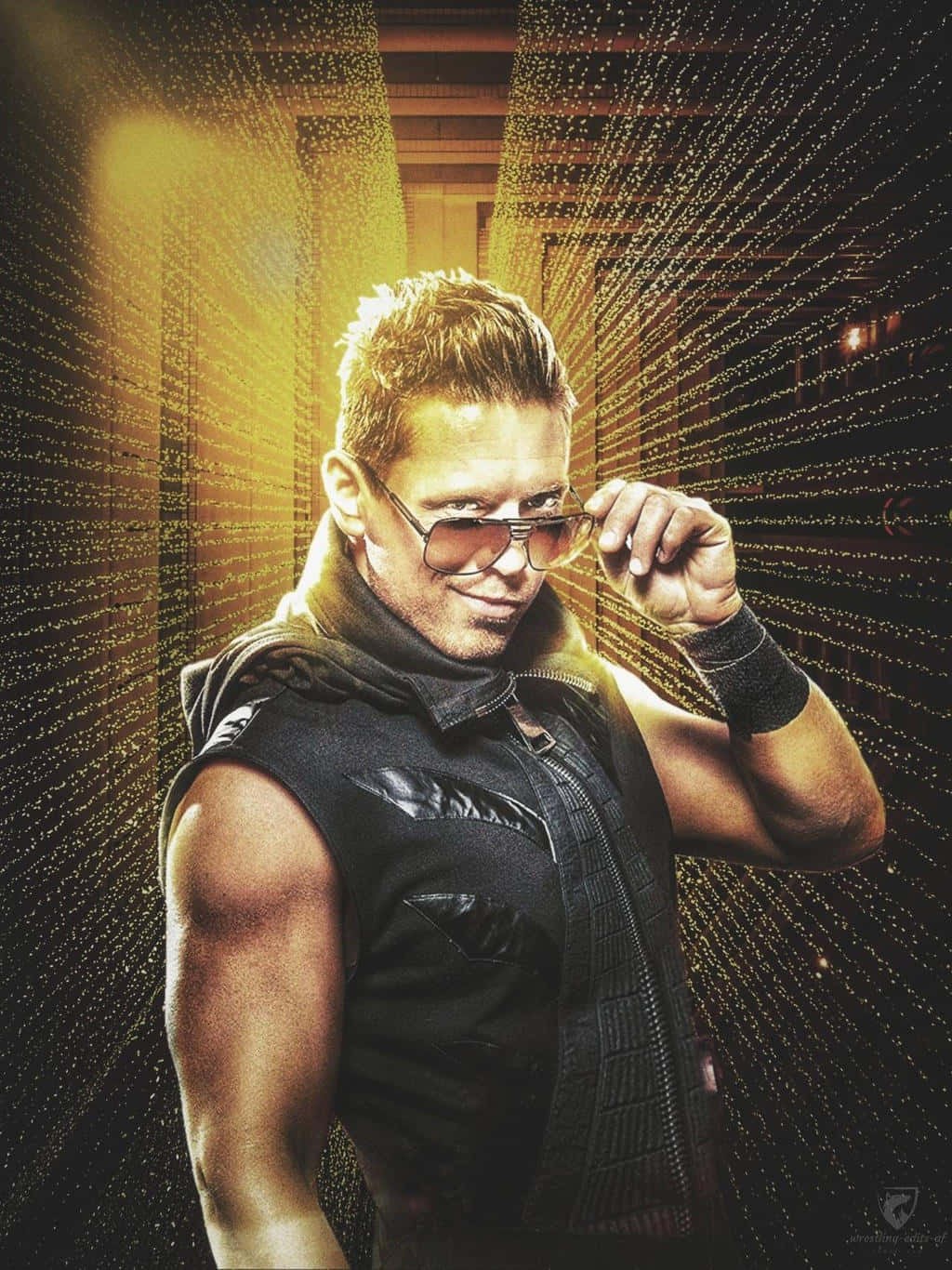 The Miz, WWE superstar, black sleeveless jacket, HD Phone Wallpaper