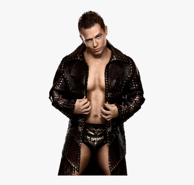 The Miz, black robe, studded black leather jacket, SD Desktop Wallpaper