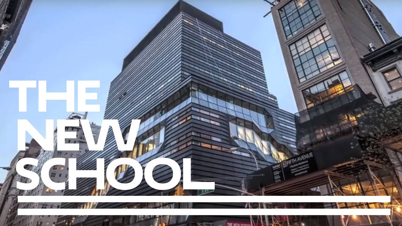 The New School, university center, glass skyscraper, HD Desktop Wallpaper