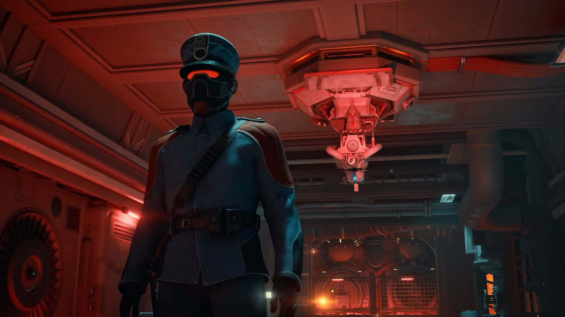 The Outer Worlds 2, stealth mission, blue uniform, Full HD Desktop Wallpaper