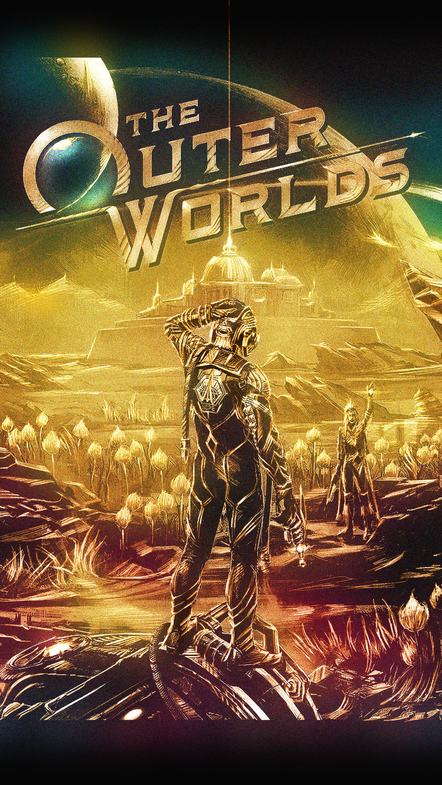The Outer Worlds, ultra hd mobile, astronaut, 2K Phone Wallpaper