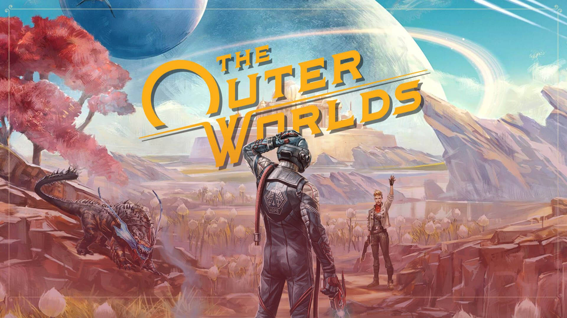 The Outer Worlds, space explorer, alien planet, Full HD Desktop Wallpaper