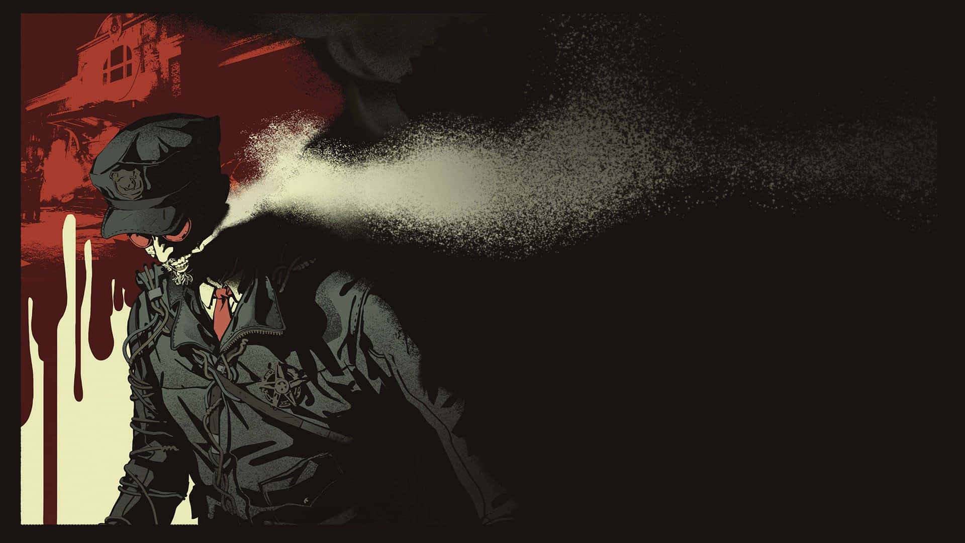 Outlast Trials, trench coat, hat, Full HD Desktop Wallpaper