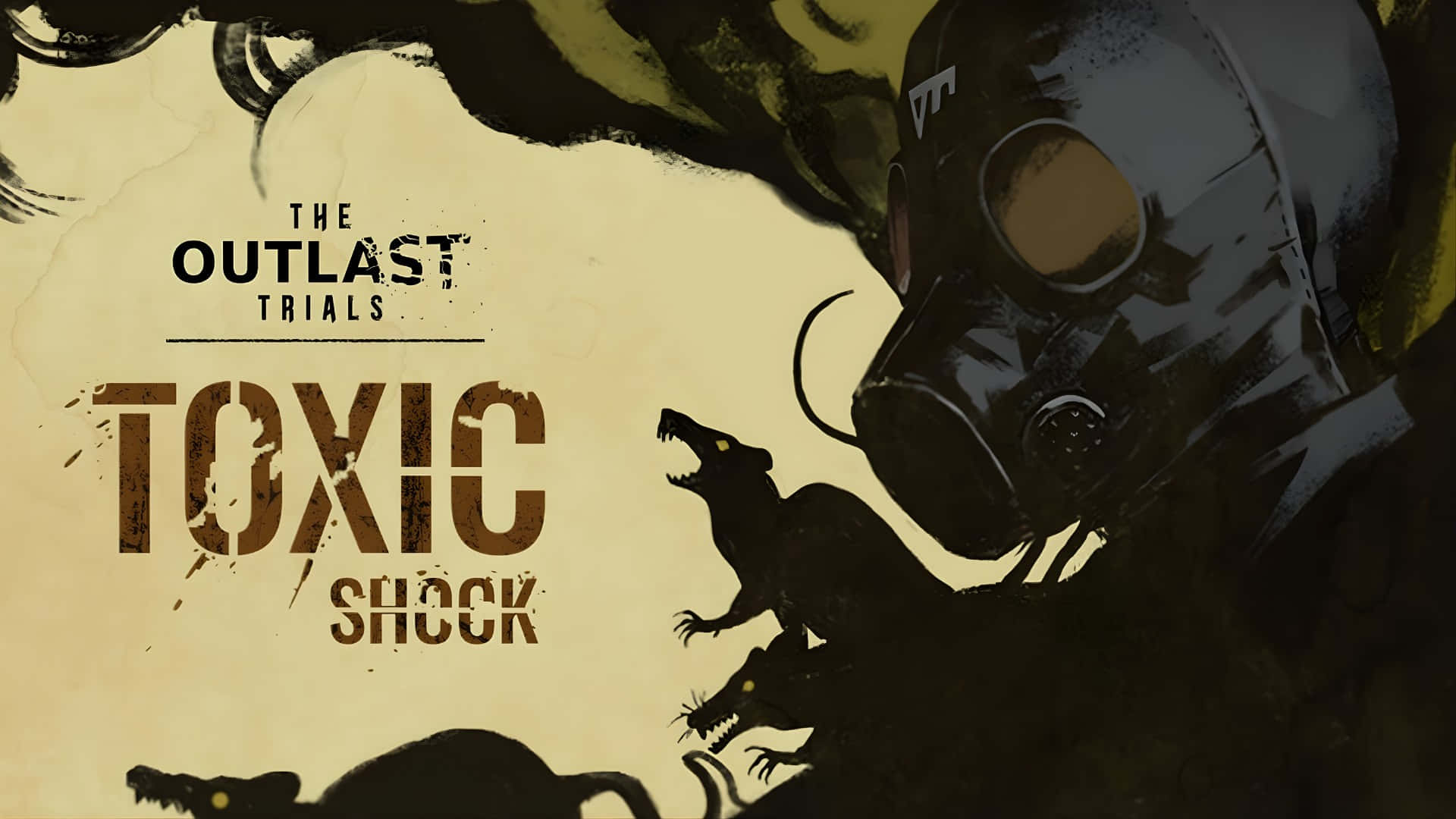The Outlast Trials, toxic shock, gas mask, Full HD Desktop Wallpaper