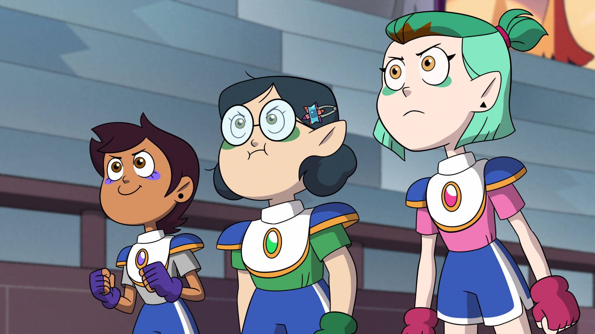 The Owl House, costume, animated superhero girls, Full HD Desktop Wallpaper