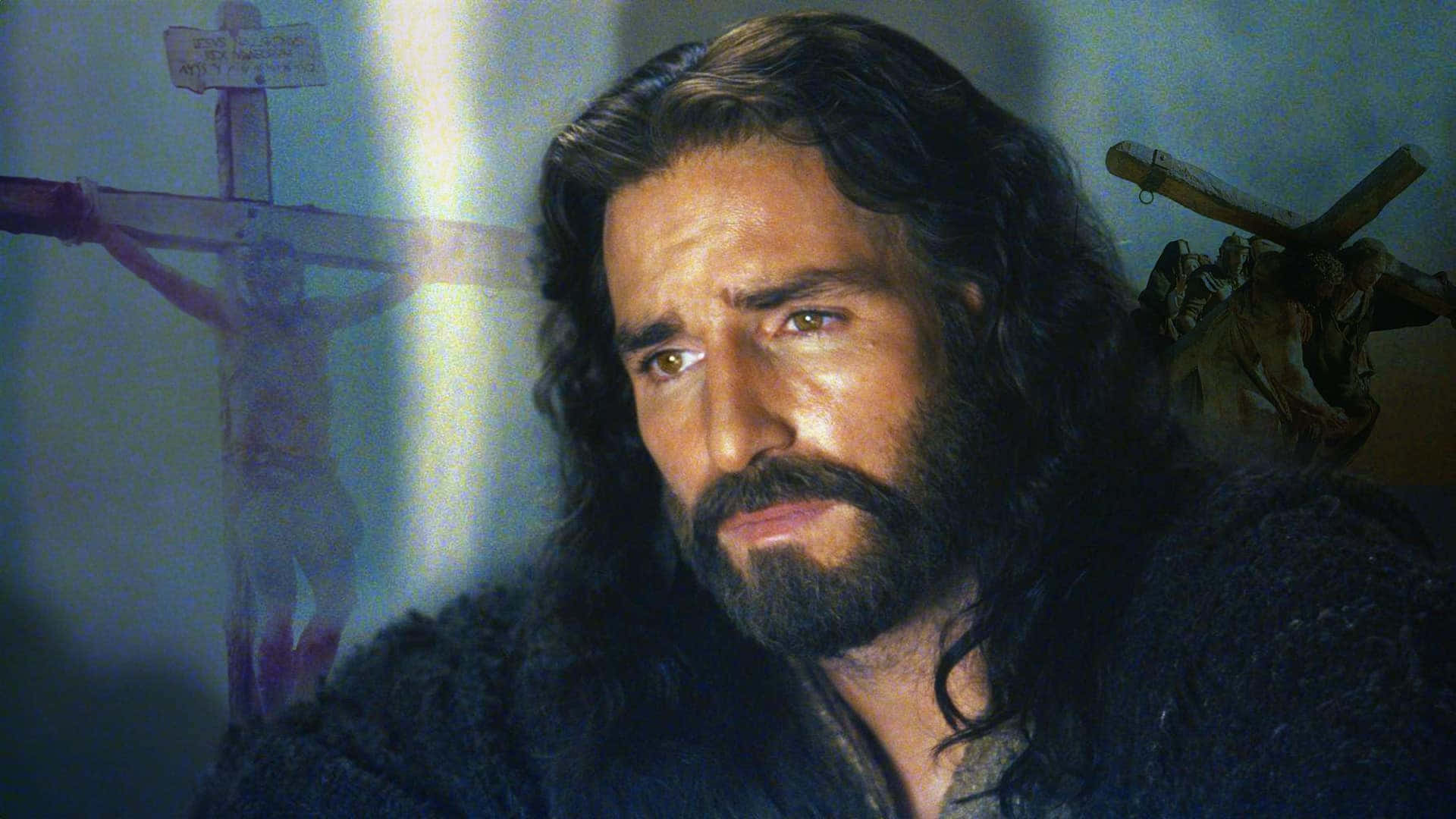 Passion Of Christ, crucifixion scene, translucent crucifixion scene, Full HD Desktop Wallpaper