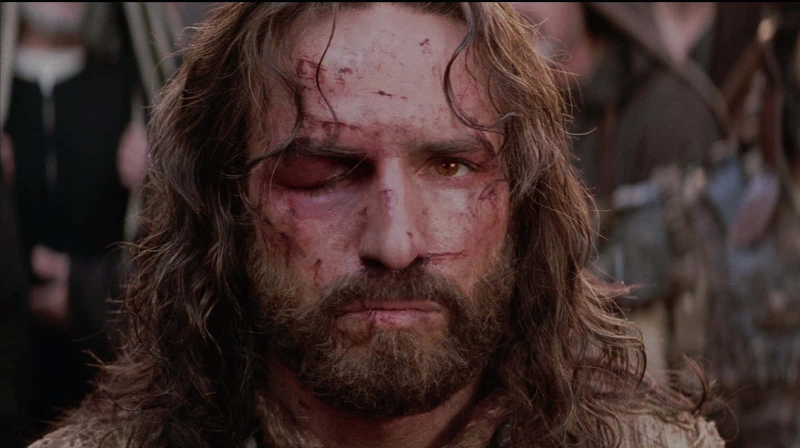 Passion Of Christ, bruised man, close-up, HD Desktop Wallpaper