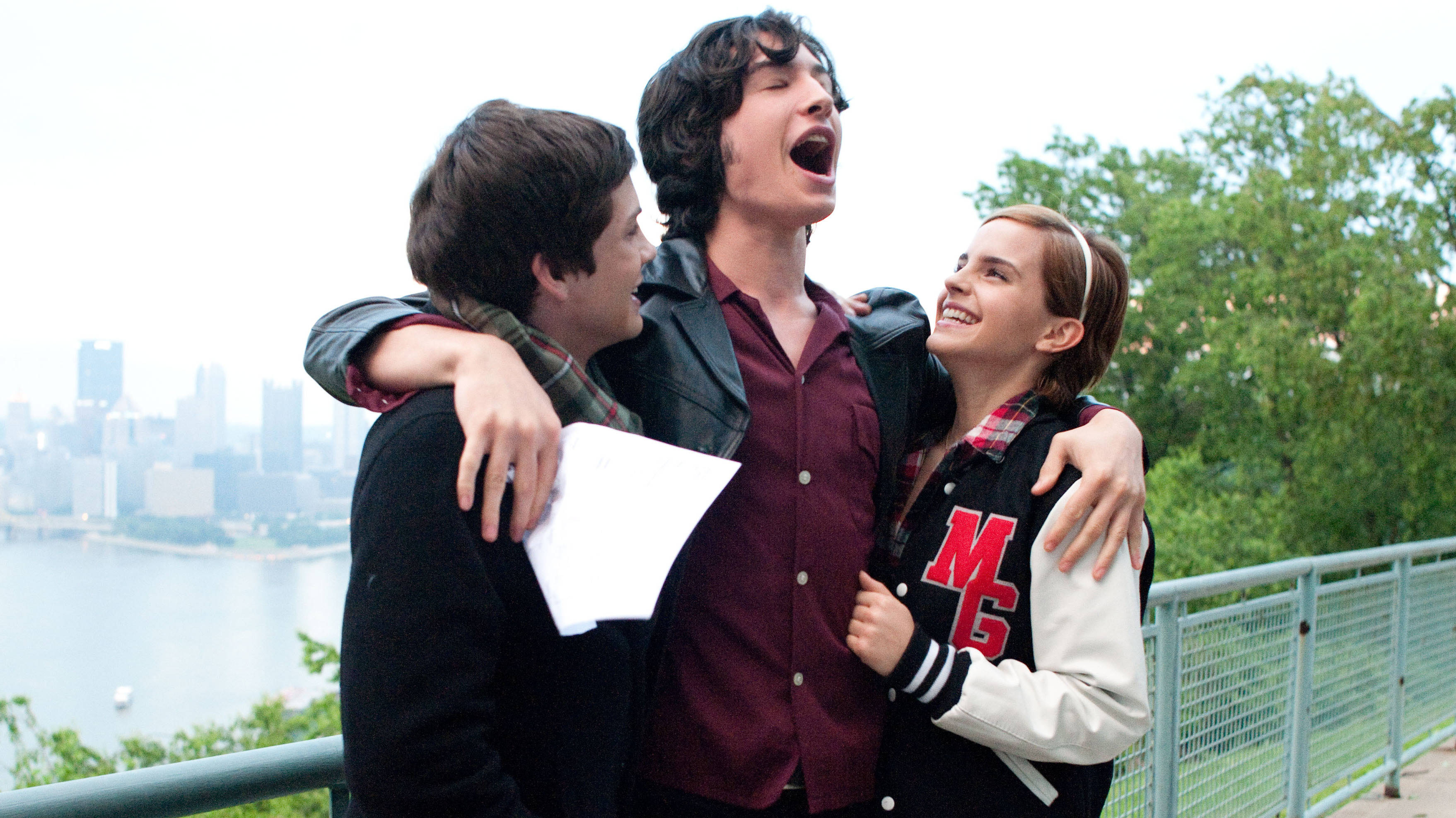 The Perks of Being a Wallflower, high school life, city overlook, 2K Desktop Wallpaper