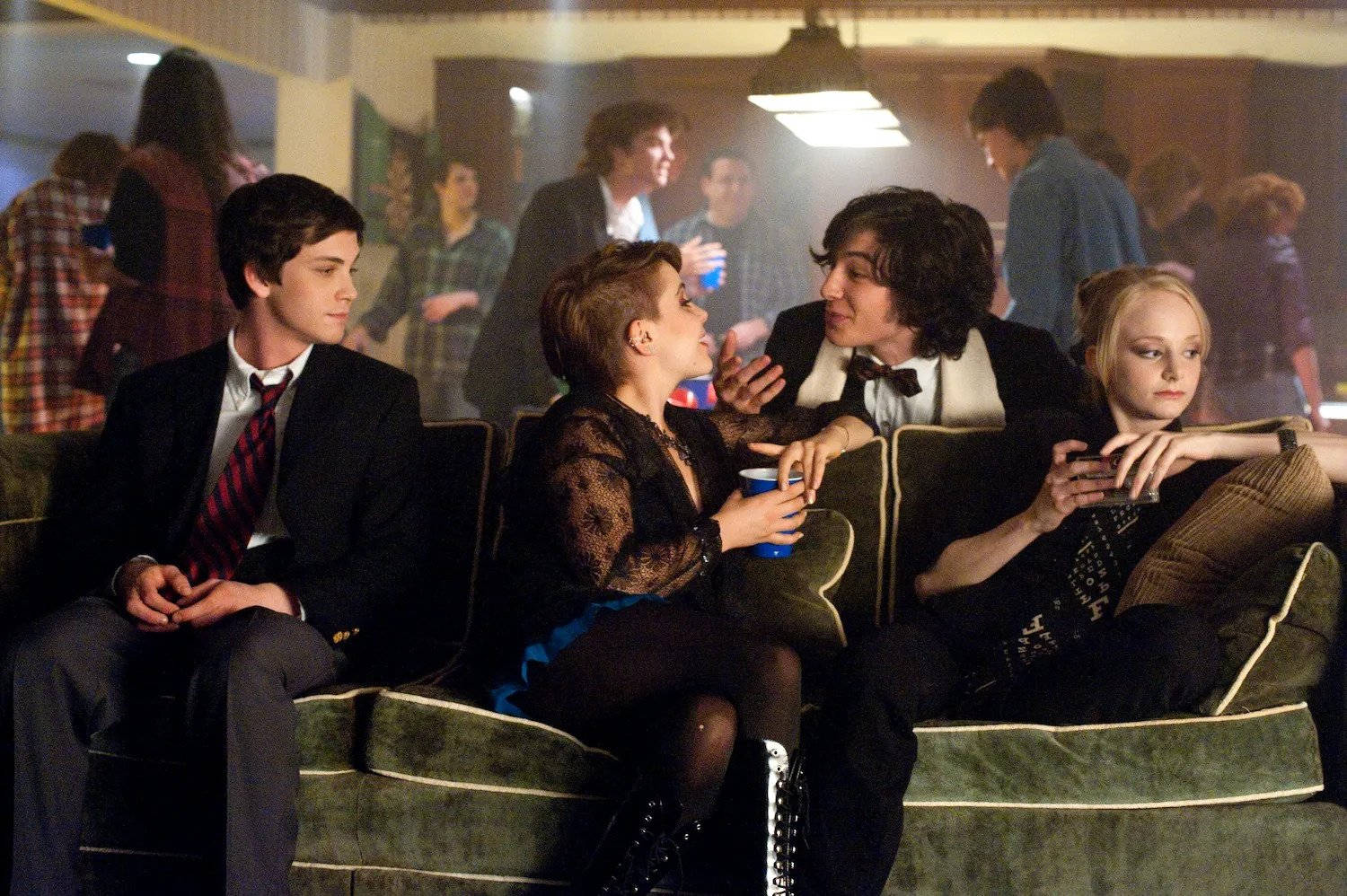 The Perks of Being a Wallflower, party, green sand, HD Desktop Wallpaper