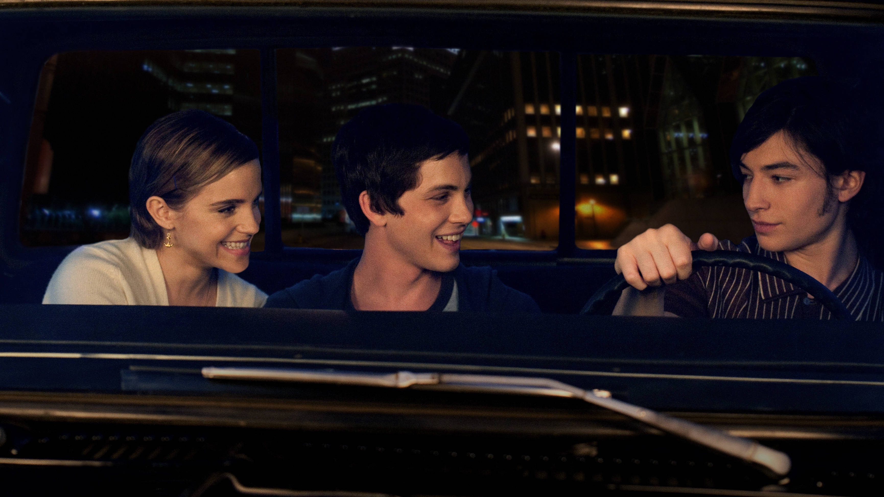 The Perks of Being a Wallflower, road trip, car, 2K Desktop Wallpaper