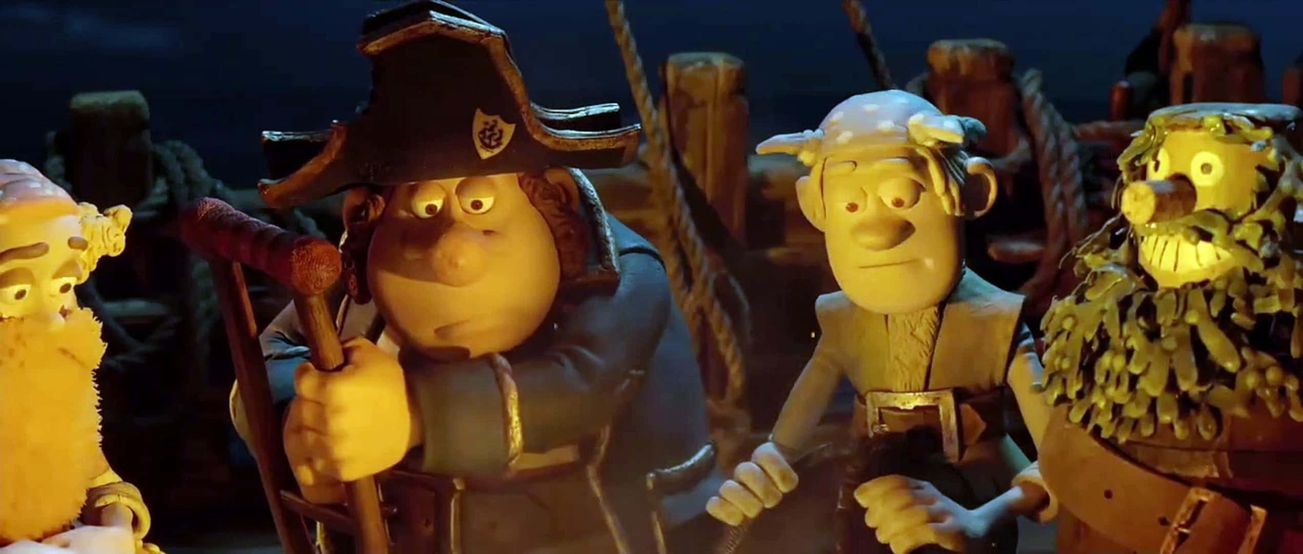 Pirates Band Of Misfits, claymation, ship deck, Full HD Desktop Wallpaper