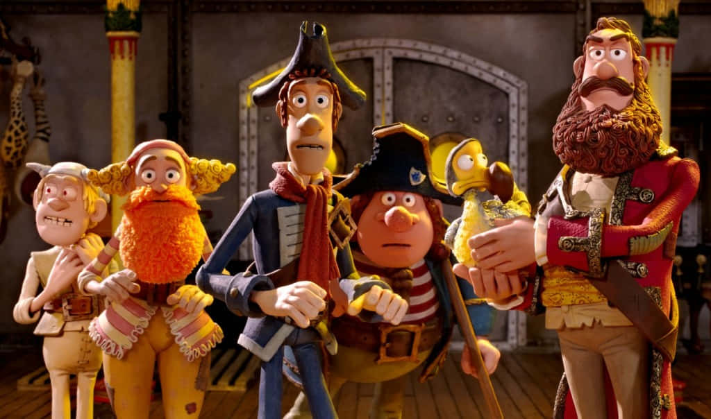 Pirates Band Of Misfits, claymation, wooden ship's cabin, SD Desktop Wallpaper
