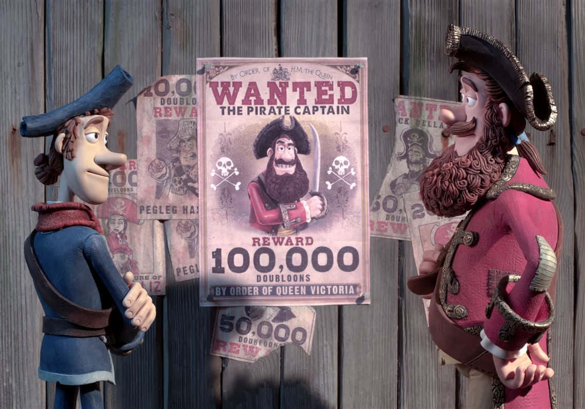 Pirates Band Of Misfits, wanted posters, bearded captain, SD Desktop Wallpaper
