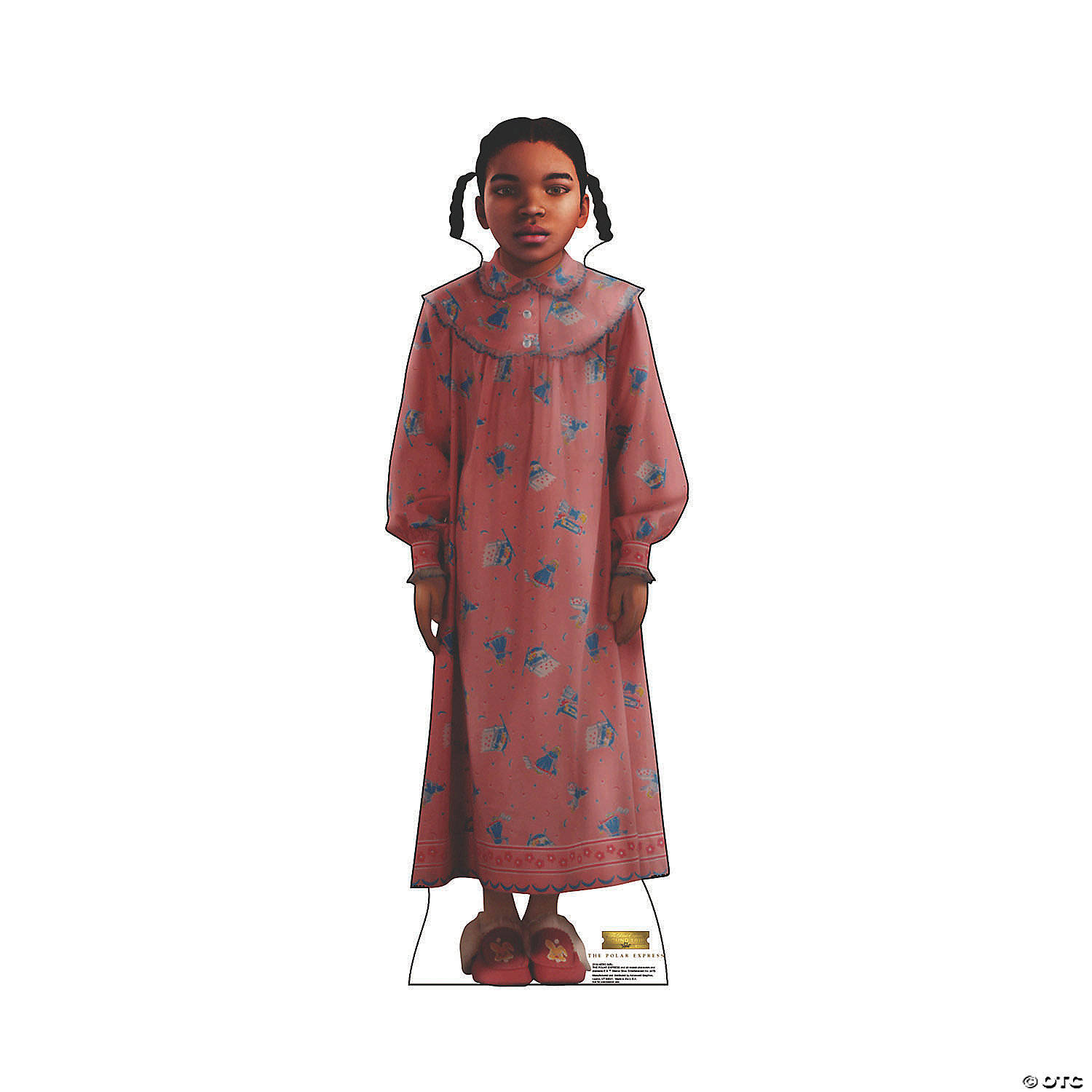 The Polar Express, hero girl, pink patterned nightgown, HD Desktop Wallpaper