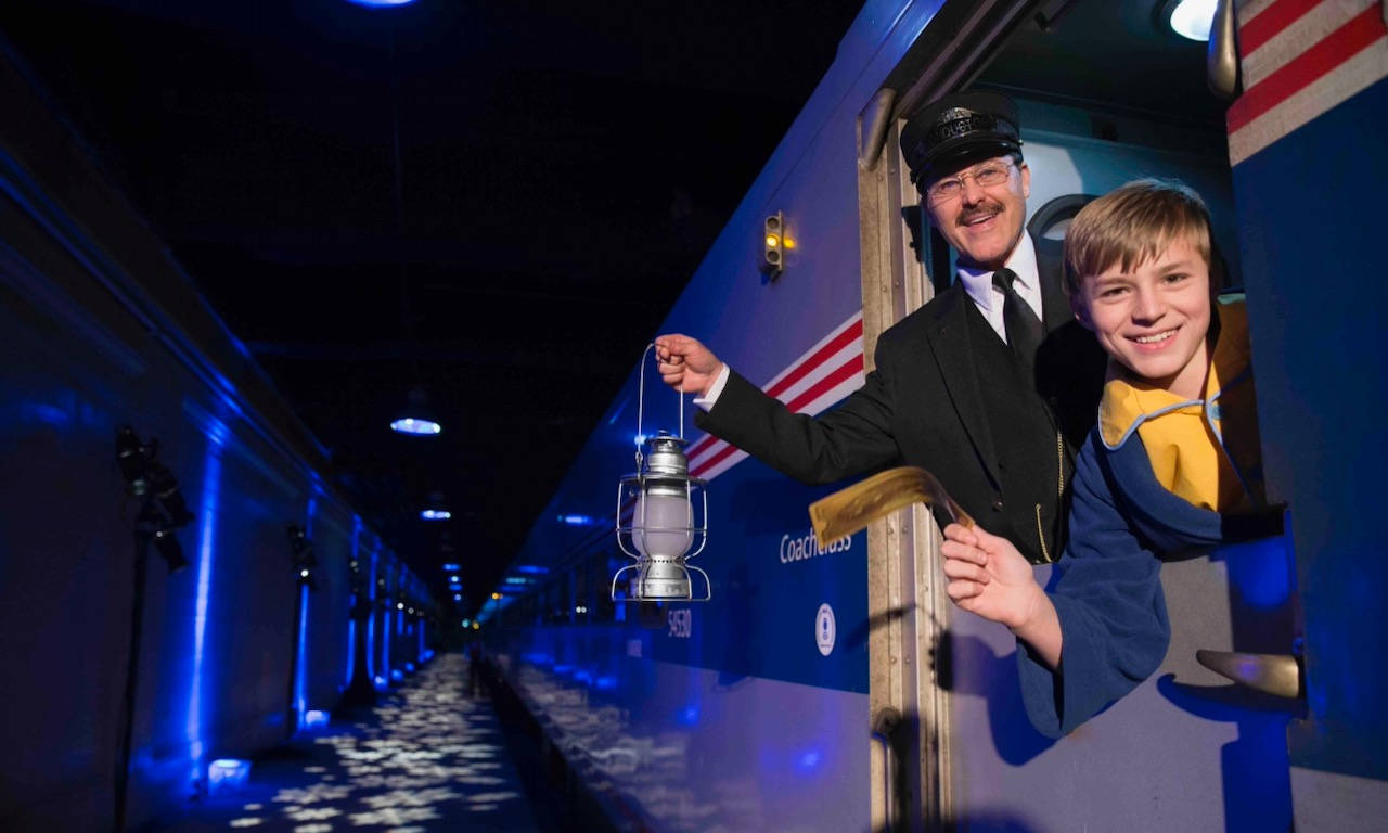 The Polar Express, boy, conductor, HD Desktop Wallpaper