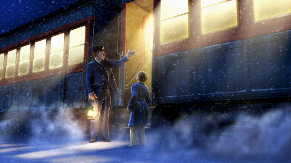 The Polar Express, conductor, child, SD Desktop Wallpaper