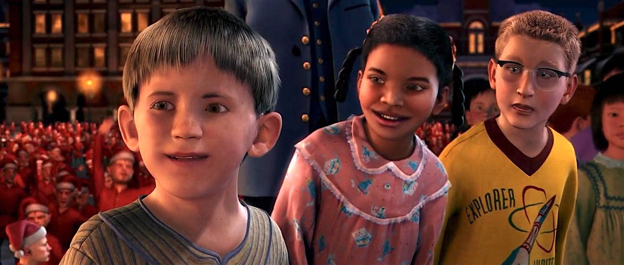 The Polar Express, children, pajamas, HD Desktop Wallpaper