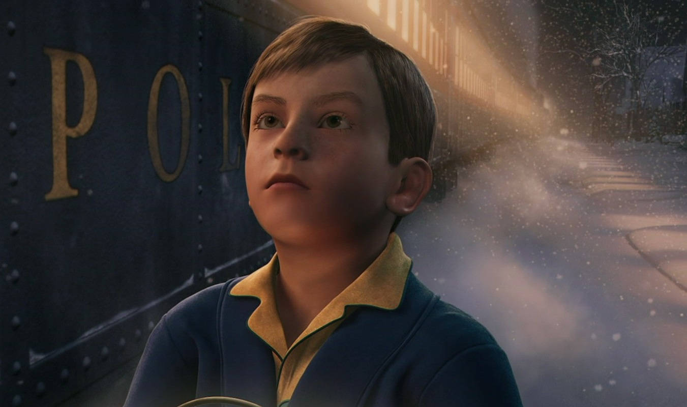 The Polar Express, hero boy, blue jacket, HD Desktop Wallpaper
