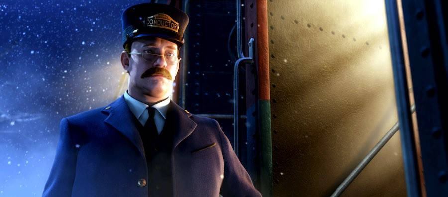 The Polar Express, conductor, blue uniform, SD Desktop Wallpaper