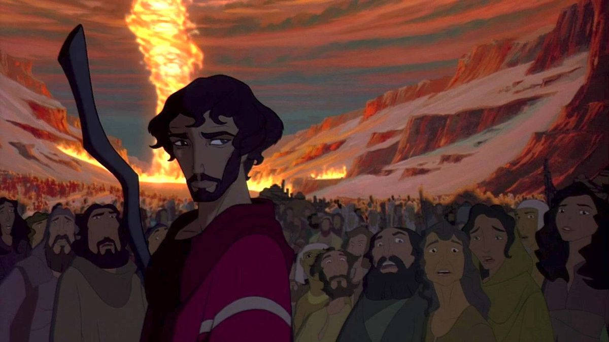 The Prince Of Egypt, fire, staff, SD Desktop Wallpaper