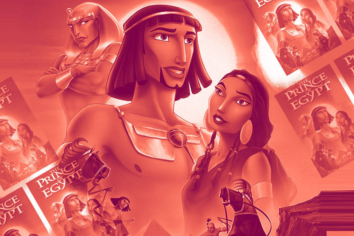 The Prince Of Egypt, pink, animated characters, SD Desktop Wallpaper