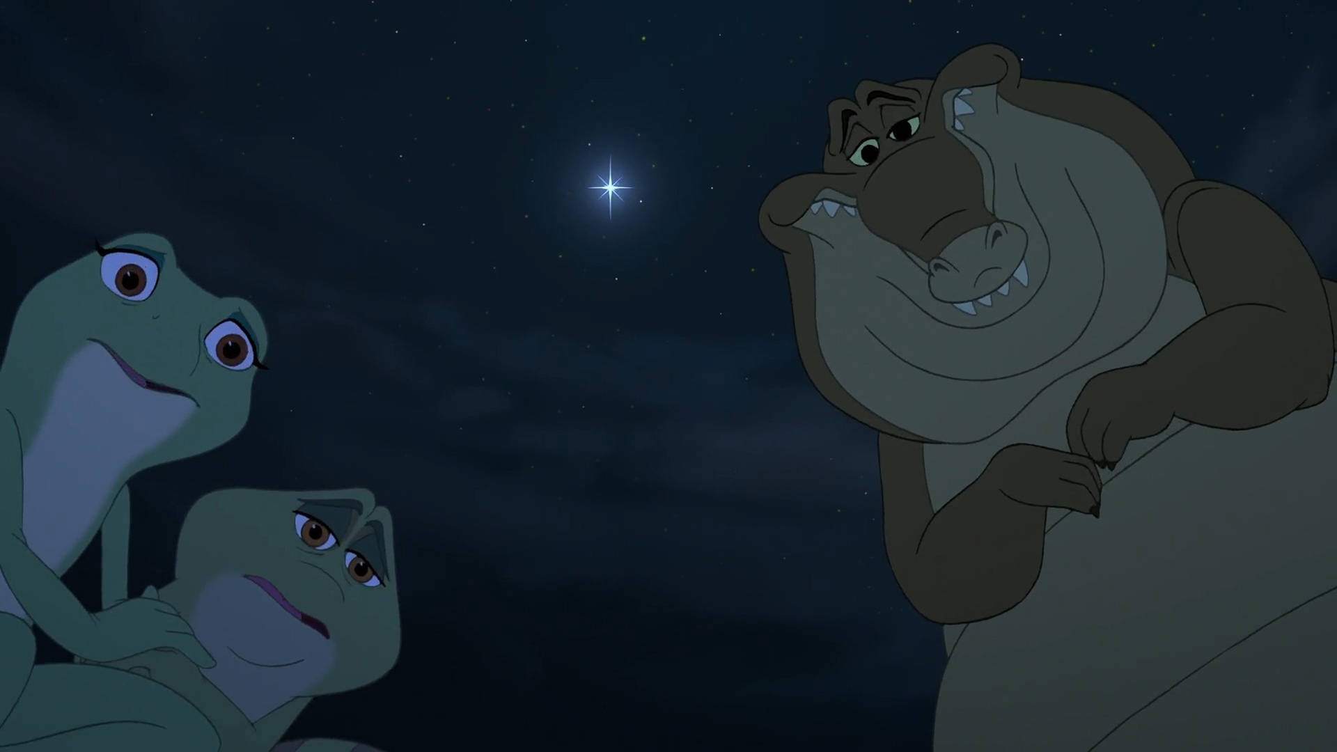 The Princess And The Frog, frogs, crocodile, Full HD Desktop Wallpaper